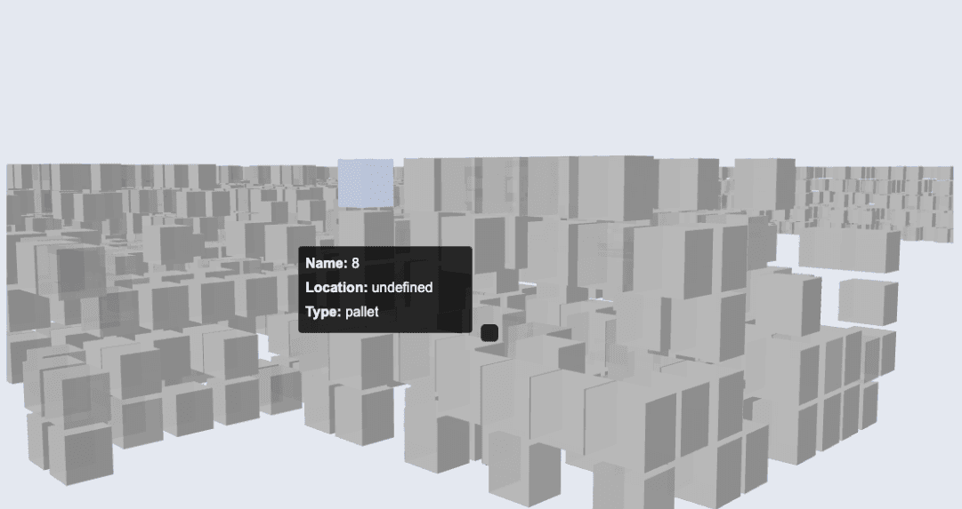 3D Warehouse Mapping